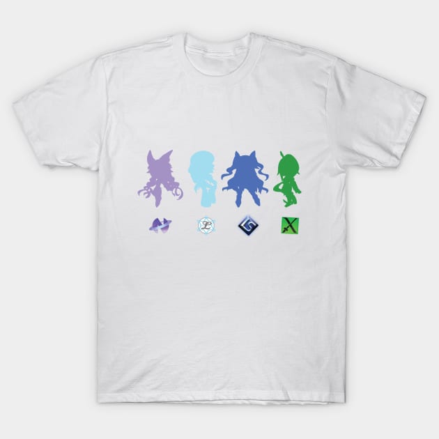 Hyperdimension Neptunia Next Gen T-Shirt by Otakuteland